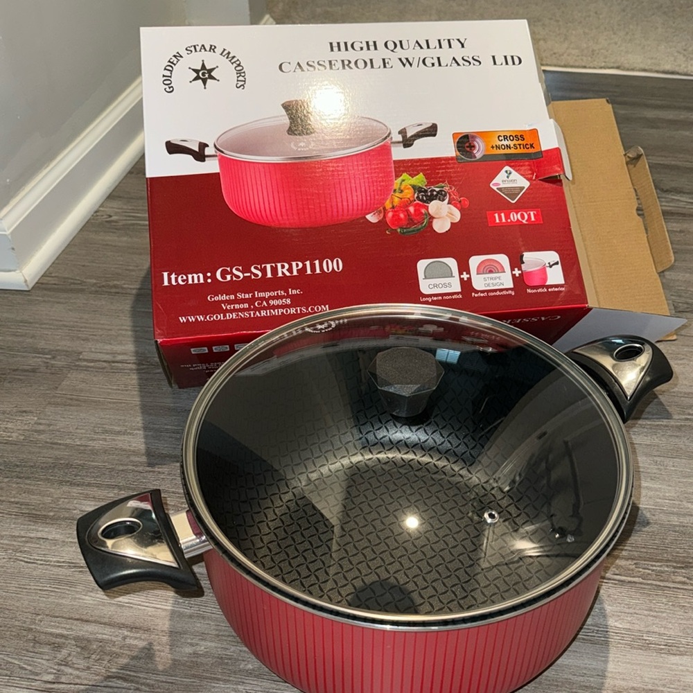 11.5 quart pot. Golden star imports